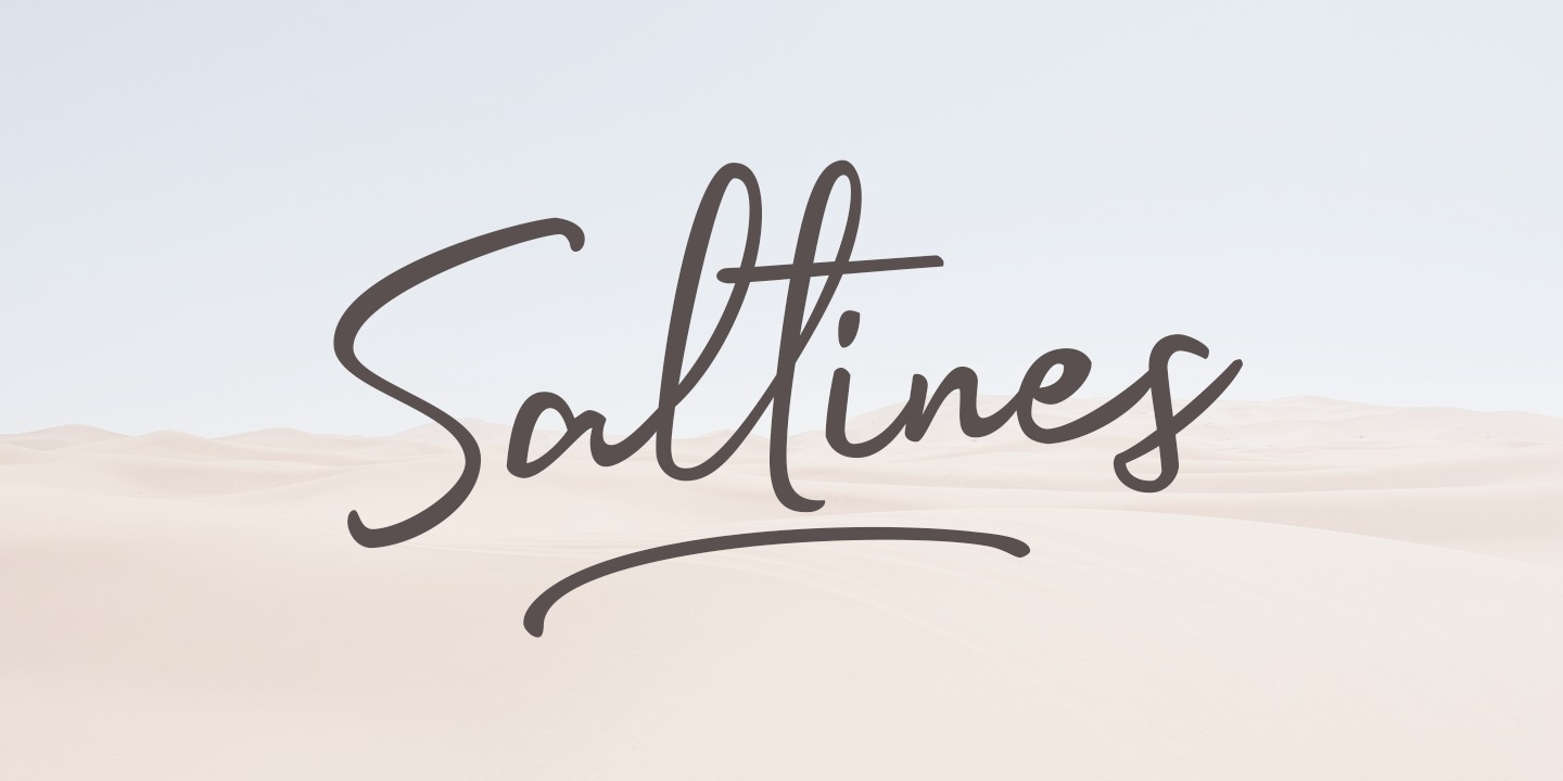 Saltines Font